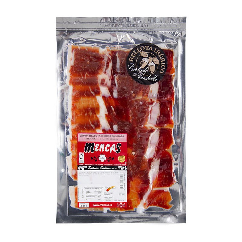 JAMÓN DE BELLOTA IBÉRICO 50% RAZA IBÉRICA - Mencas