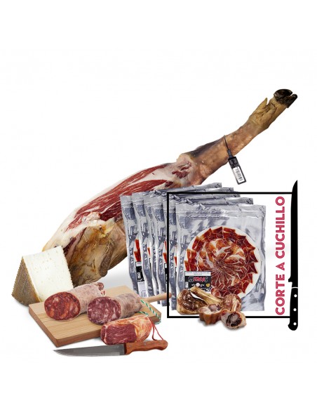 Lote Pureza: Jamón y Embutidos de Bellota - Mencas