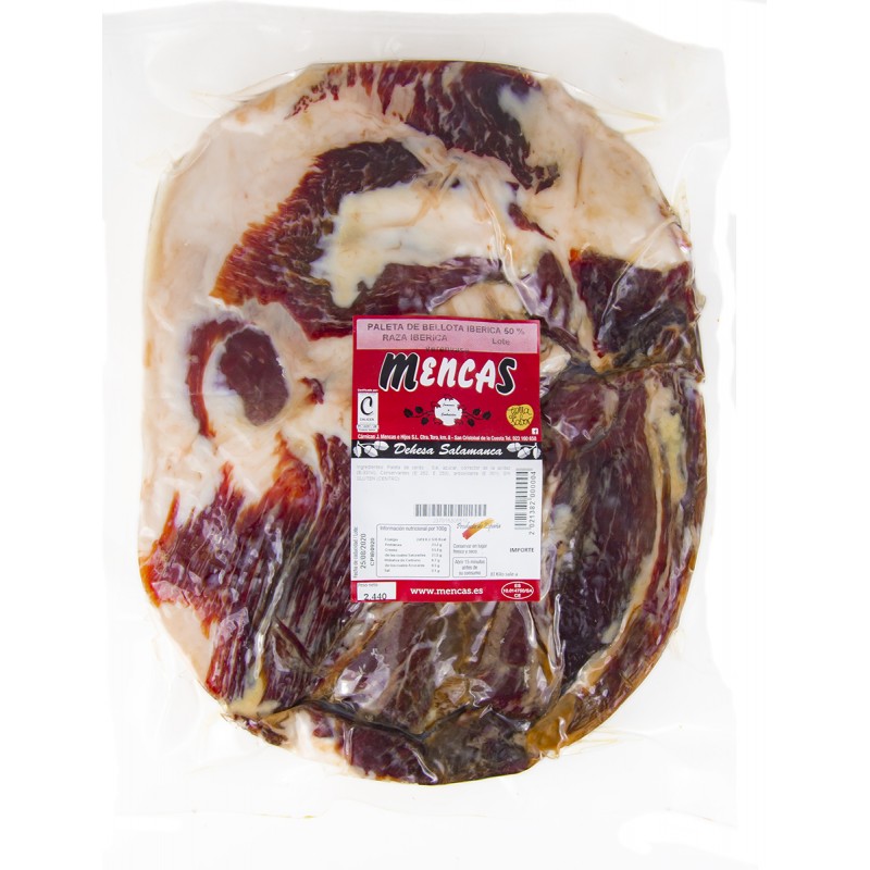 CENTRO DE PALETA DE BELLOTA IBÉRICA 50% RAZA IBÉRICA Centros