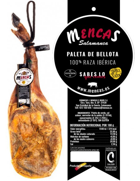 CENTRO DE PALETA DE BELLOTA 100% IBÉRICA Centros