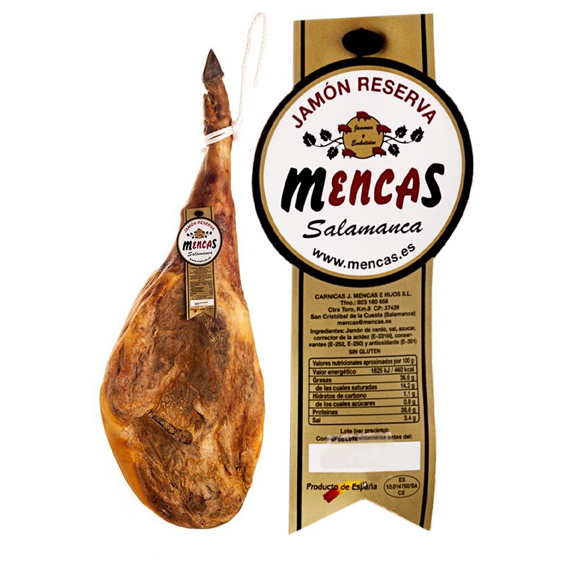 CENTRO DE JAMÓN DE BODEGA RESERVA Centros Mencas