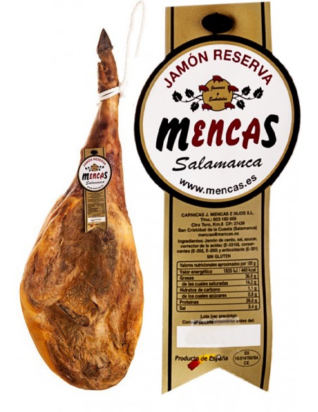 CENTRO DE JAMÓN DE BODEGA RESERVA Centros Mencas