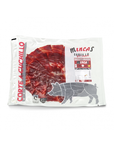 Loncheado de Jamón de Bellota 50% Raza Ibérica - Mencas
