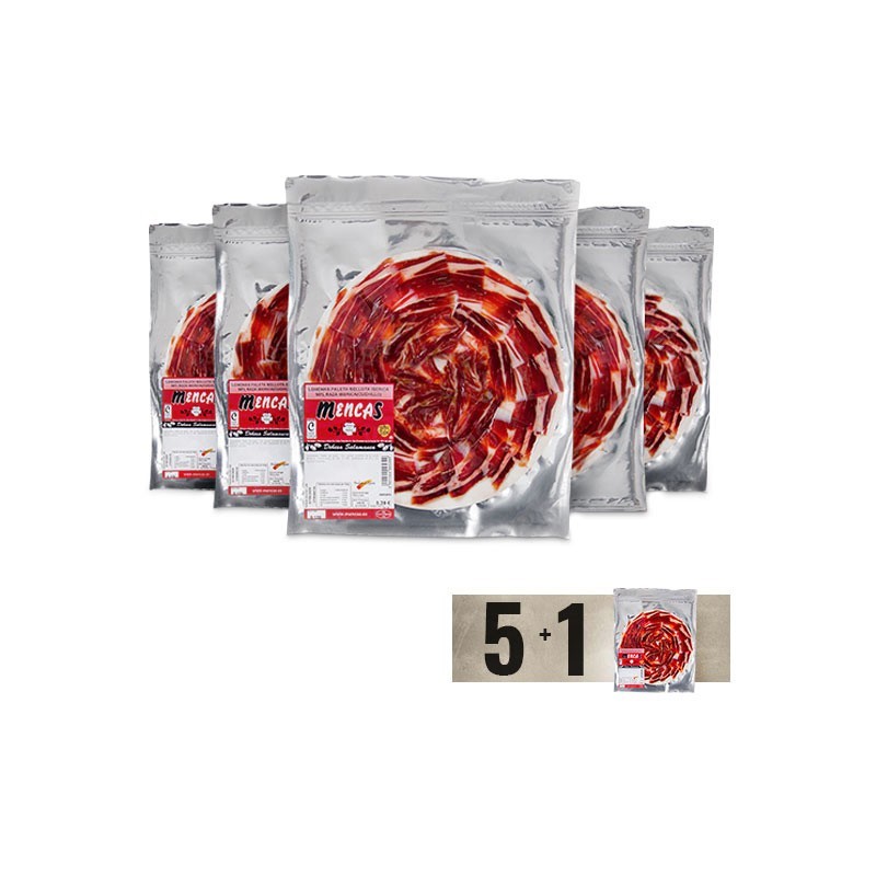 LONCHEADO DE PALETA BELLOTA IBÉRICA 50% RAZA IBÉRICO Loncheados