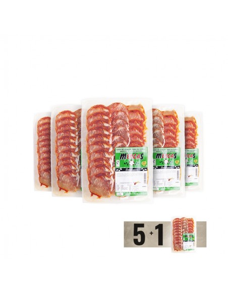 Loncheado de Lomo de Cebo de Campo 50% Ibérico - Mencas