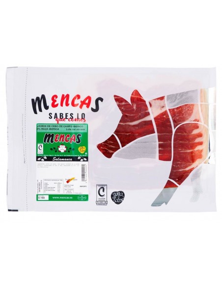 Loncheado de Jamón de Cebo de Campo 50% Ibérico  - Mencas