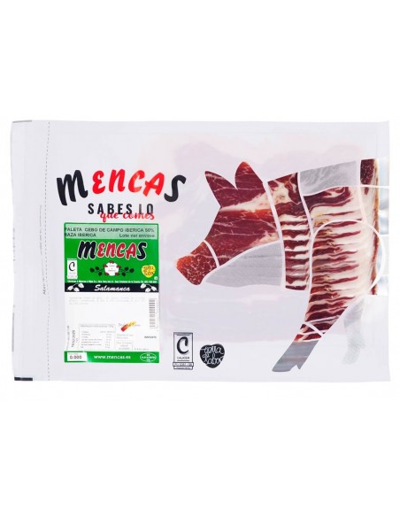 Loncheado de Paleta de Cebo de Campo 50% Ibérica - Mencas
